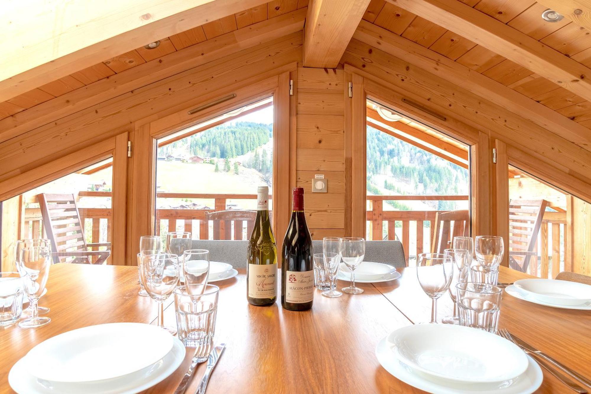 Orta Chalet 莱热 外观 照片