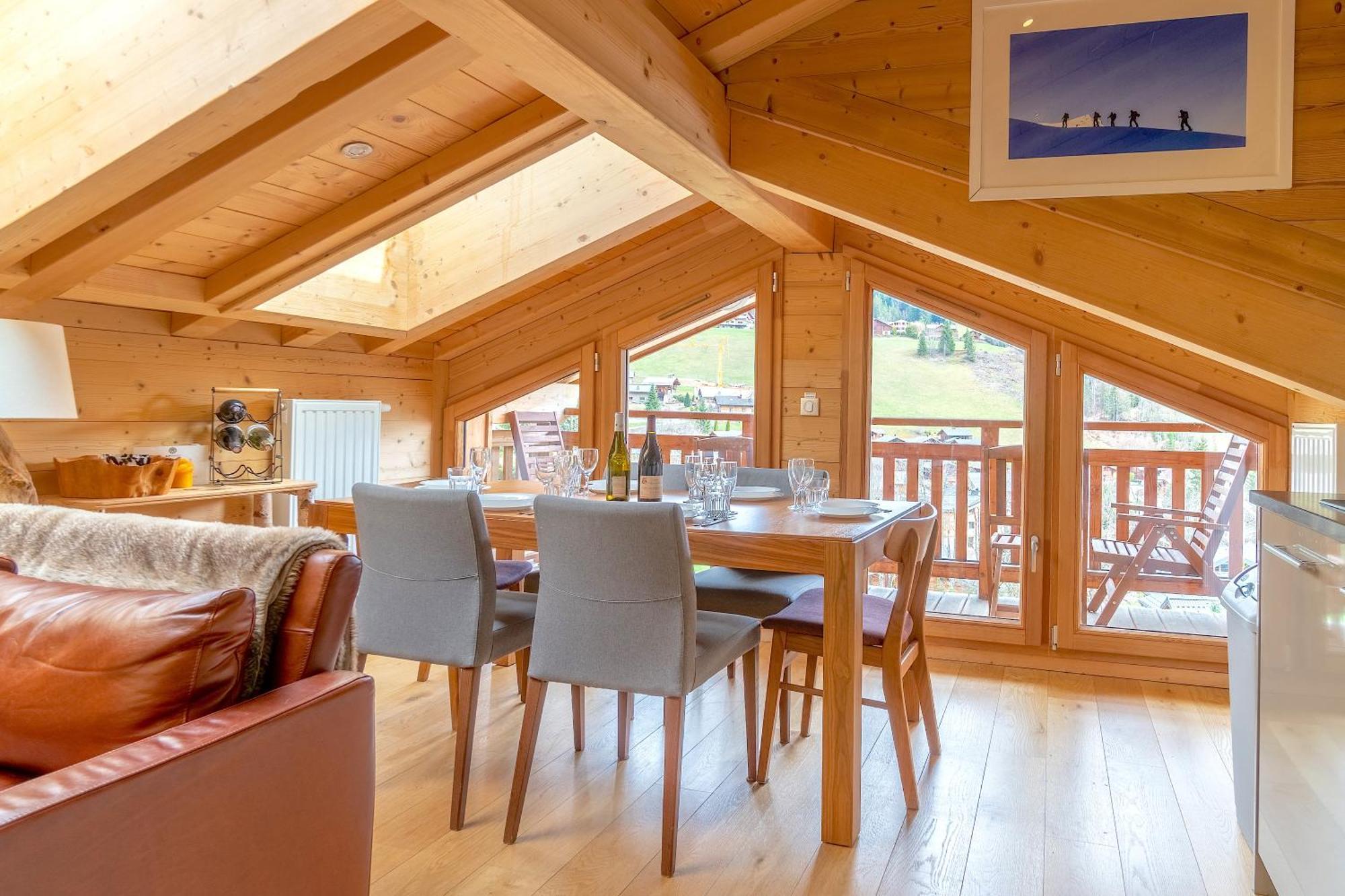 Orta Chalet 莱热 外观 照片