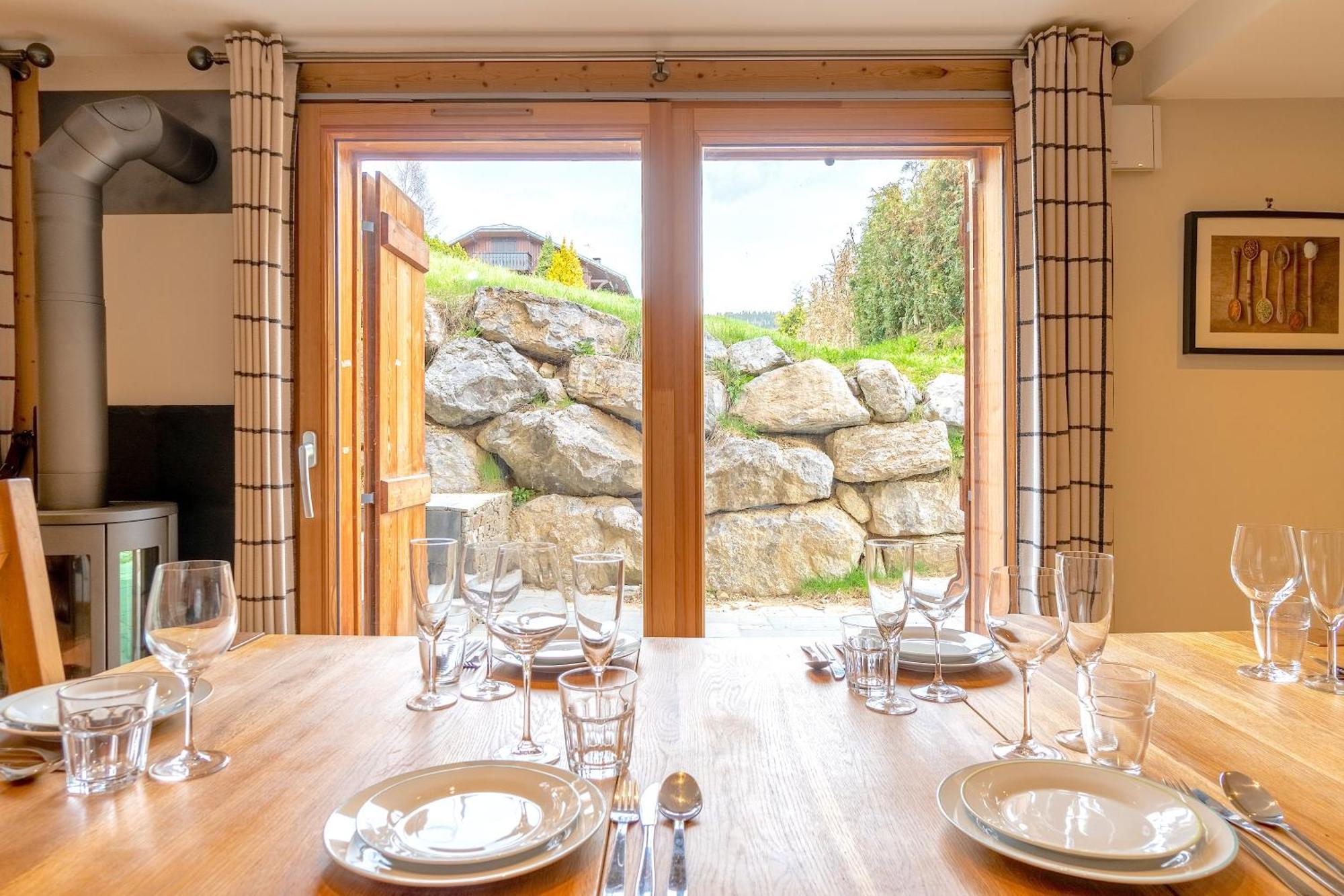 Orta Chalet 莱热 外观 照片
